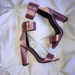 Rose pink heels